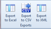 Export file list to CSV, Excel and XML with ShowSize Analyze